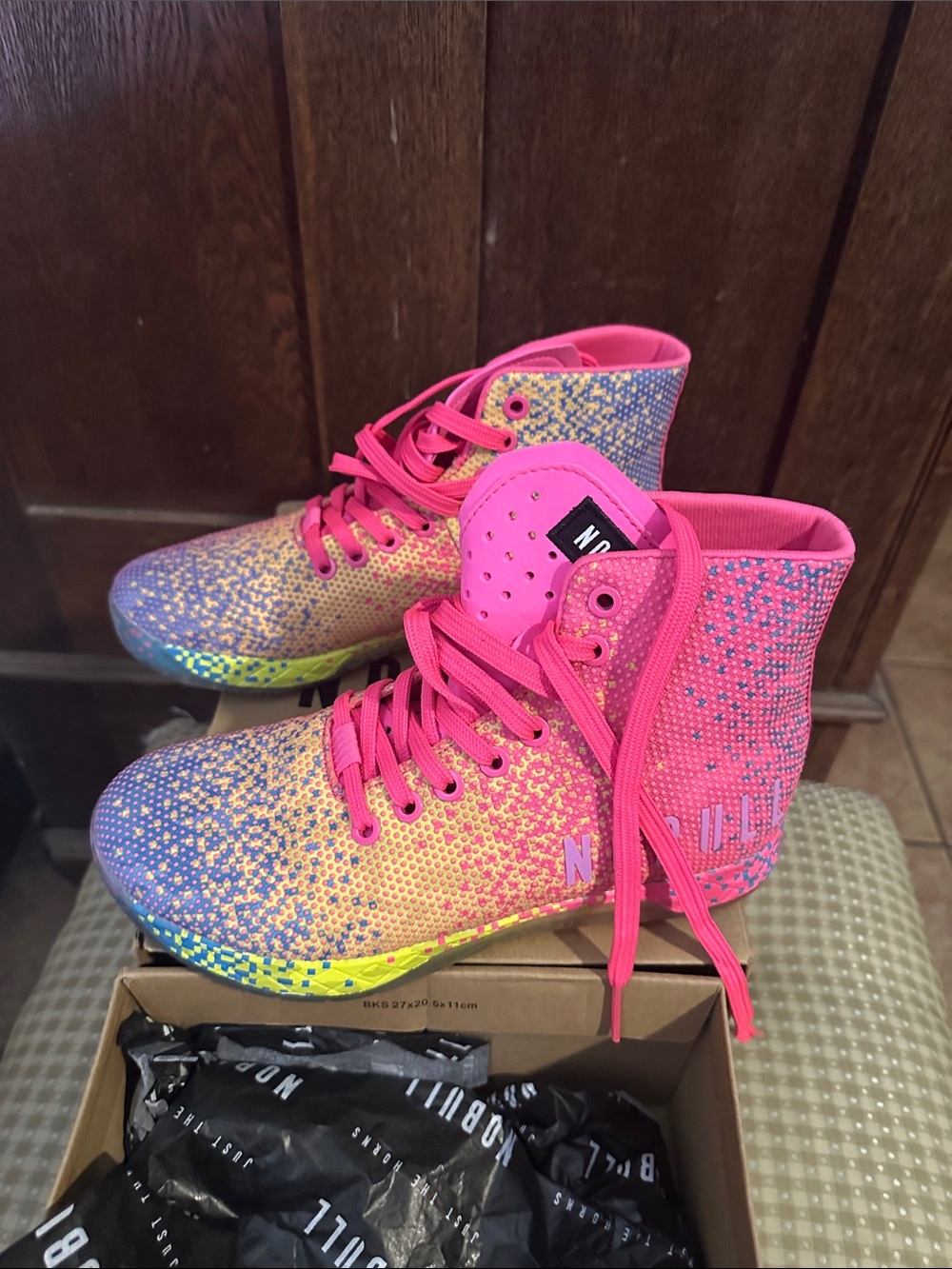Women’s NoBull Trainer Shoes Size 6.5 - Picture 3 of 7